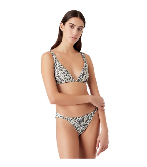 Emporio Armani Γυναικείο Μαγιό Bikini Set Τρίγωνο-Slip Leopard Lurex  Μαγίο Μπικίνι Set