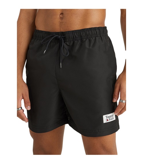 Tommy Hilfiger Men's Swimwear Shorts Medium Drawstring Essential  Bermuda