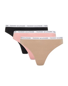 Tommy Hilfiger Women's String Recycled Cotton Thong - 3 Pack  String