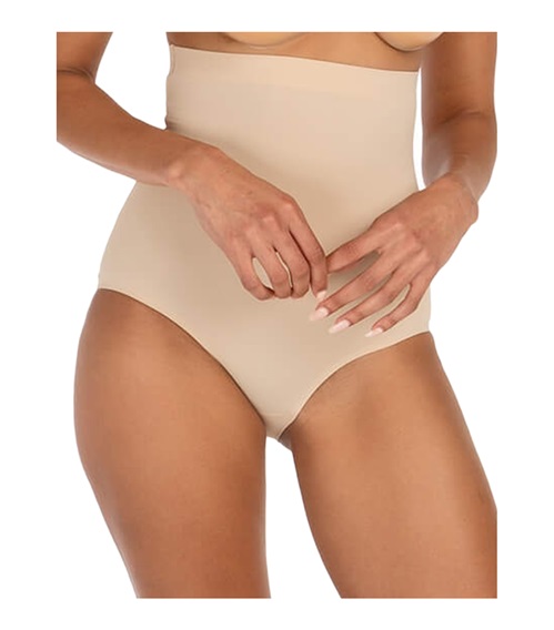 FMS Women's Lastex Slip Belly Skinny Mini  Lastex