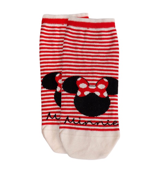 Admas Γυναικείες Κάλτσες Σοσόνια Disney Minnie Stripes  Κάλτσες