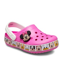 Crocs Παιδικά Παντοφλάκια Κορίτσι FL Minnie Mouse Band Clog  Σαγιονάρες