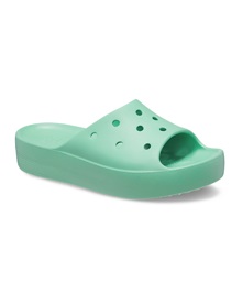 Crocs Women's Classic Platform Slide  Slippers-Slides