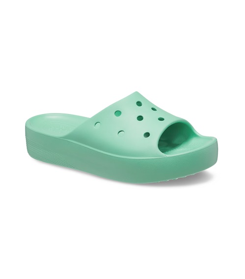 Crocs Γυναικείες Παντόφλες Slide Classic Platform  Παντόφλες-Slides
