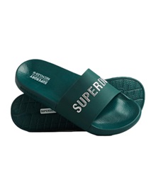 Superdry Men's Slide Code Logo Vegan Pool  Slippers-Slides