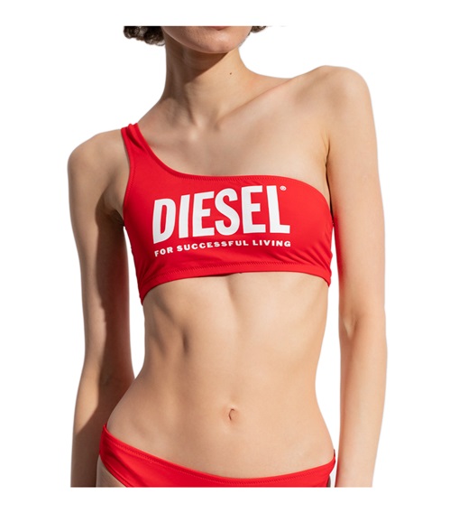 Diesel Γυναικείο Μαγιό Μπουστάκι Έναν Ώμο Mendla Successful Living Logo  Μπουστάκια