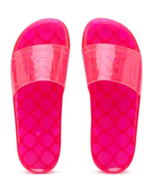 Diesel Women's Slide Karaibi Neon  Slippers-Slides