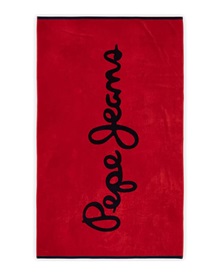 Pepe Jeans Beach Towel Logo Print - 170x100cm  Towels