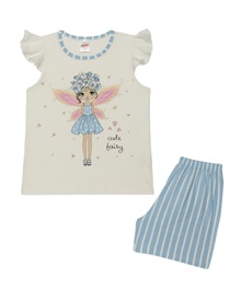 Minerva Παιδική Πυτζάμα Κορίτσι Cute Fairy  Πυτζάμες