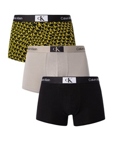 Calvin Klein Ανδρικό Boxer Trunks Ck96 - Τριπλό Πακέτο  Boxerακια