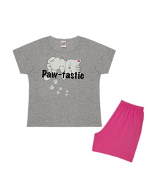 Minerva Παιδική Πυτζάμα Κορίτσι Cat Paw-Tastic  Πυτζάμες