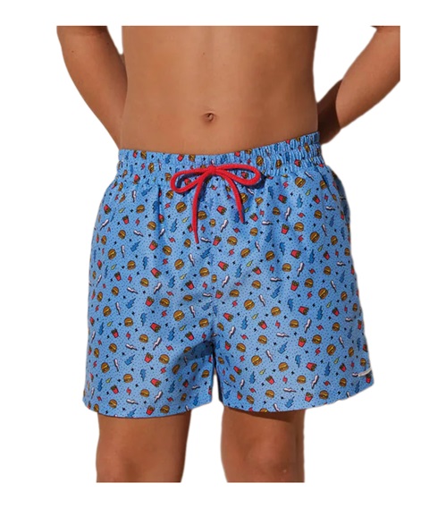 Ysabel Mora Kids-Teen Swimwear Shorts Boy Burger  Boys Swimwear