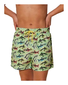 Ysabel Mora Kids-Teen Swimwear Shorts Boy Sharks  Swimsuit
