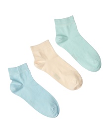 FMS Γυναικείες Κάλτσες Αθλητικές Ημίκοντες Χωρίς Πετσέτα Μονώχρωμες - 3 Ζεύγη  Κάλτσες