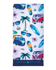 Greenwich Polo Club Kids Beach Towel Van 70x140cm  Beach Accessories