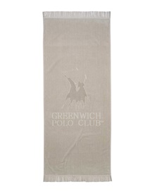 Greenwich Polo Club Beach Towel Logo Fringes 90x190cm  Towels