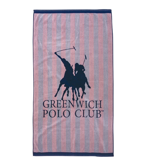 Greenwich Polo Club Πετσέτα Θαλάσσης Stripes 90x180εκ  Πετσέτες Θαλάσσης