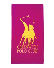 Greenwich Polo Club Beach Towel Contrast Logo 90x170cm  Towels