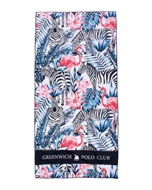 Greenwich Polo Club Beach Towel Zebra 80x170cm  Towels