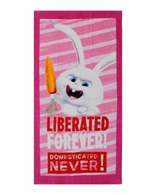 FMS Kids Beach Towel Girl Liberated Forever Bunny 70x140cm  Beach Accessories