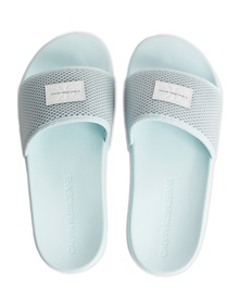 Calvin Klein Women's Slide Recycled Mesh  Slippers-Slides