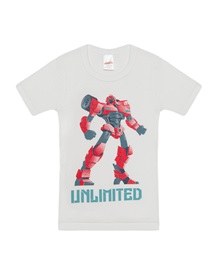 Minerva Kids T-Shirt Boy Robot  Undershirts