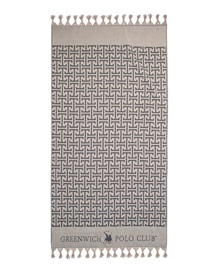 Greenwich Polo Club Γυναικεία Πετσέτα-Παρεό Geometric 90x170εκ  Πετσέτες Θαλάσσης