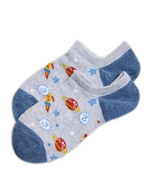 Ysabel Mora Kids Ankle Socks Boy Space  Socks