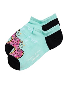 Ysabel Mora Women's Ankle Socks Sockarats Donut  Socks
