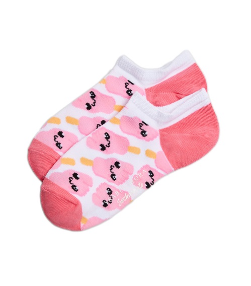 Ysabel Mora Women's Ankle Socks Sockarats Ice Cream  Socks