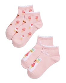 Ysabel Mora Kids Socks Girl Hello Summer - 2 Pairs  Socks
