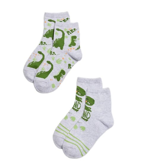 Ysabel Mora Παιδικές Κάλτσες Αγόρι Dino - 2 Ζεύγη  Κάλτσες