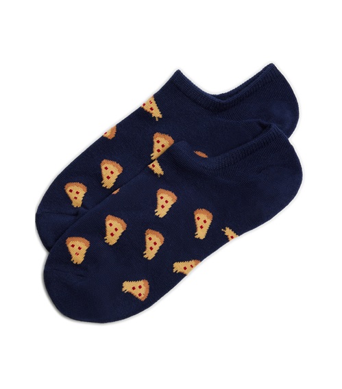 Ysabel Mora Men's Ankle Socks Sockarats Pizza  Socks