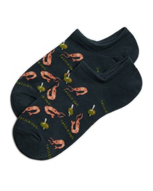Ysabel Mora Men's Ankle Socks Sockarats Shrimps  Socks