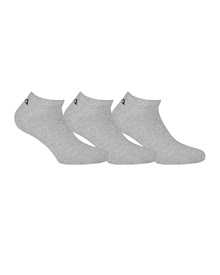 FILA Unisex Ankle Socks Invisible Plain - 3 Pairs  Socks