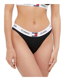 Tommy Hilfiger Women's String Heritage Ribbed Thong  String