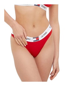 Tommy Hilfiger Women's String Heritage Ribbed Thong  String