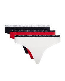 Tommy Hilfiger Women's String Recycled Cotton Thong - 3 Pack  String