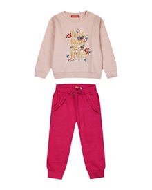 Energiers Παιδικό Σετ Μπλούζα-Παντελόνι Κορίτσι Be Happy  Ρούχα