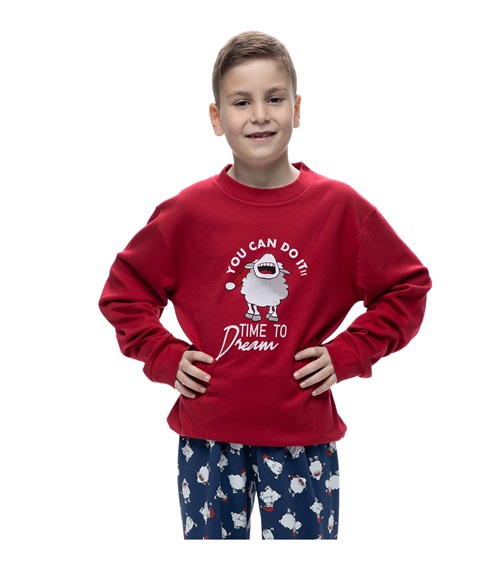 Galaxy Kids-Teen Pyjama Boy Sheep Time To Dream  Pyjamas