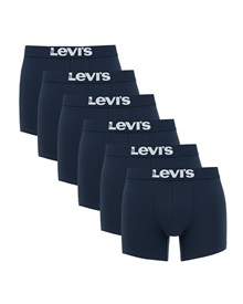 Levi's Men's Boxer Solid Basic Organic Cotton - 6 Pack  Boxer