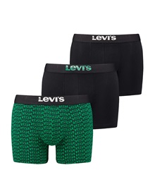 Levi's Ανδρικό Boxer Dystropian Organic Cotton - Συσκευασία Δώρου - Τριπλό Πακέτο  Boxerακια