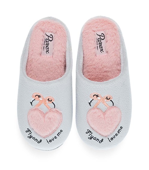 Parex Women's Home Slippers Flamingo Love  Slippers