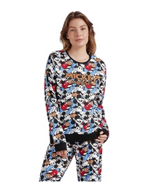 Admas Women's Pyjama Disney Mickey Dreams  Pyjamas