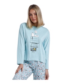 Admas Women's Pyjama Peanuts Naps  Pyjamas