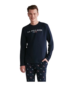 U.S. Polo ASSN. Men's Pyjama Logo  Pyjamas
