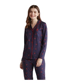 U.S. Polo ASSN. Women's Pyjama Buttons Hearts  Pyjamas