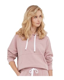 DKNY Women's Top Jumpsuit Hoodie Back Logo  Pyjamas