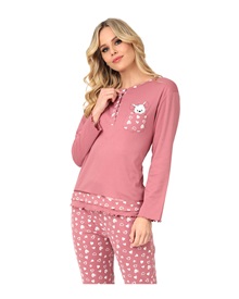 Lydia Creations Women's Pyjama Bear  Pyjamas