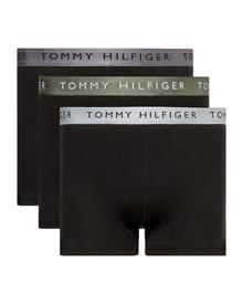 Tommy Hilfiger Men's Boxer Metallic Waistband Trunk - 3 Pack  Boxer